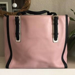 Kate Spade Pink Classic Bedford Square Easten Crossbody Tote